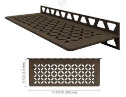 Schluter Shelf-W Floral Bronze SWS1 D5 TSOB